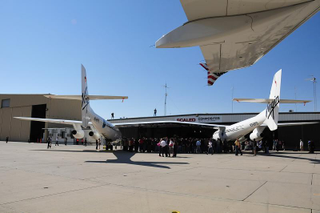 Illustration for article titled First Virgin Galactic White Knight II Photos